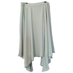 NWOT Banana Republic Light Green Women's Hankerchief Skirt Sz 6
